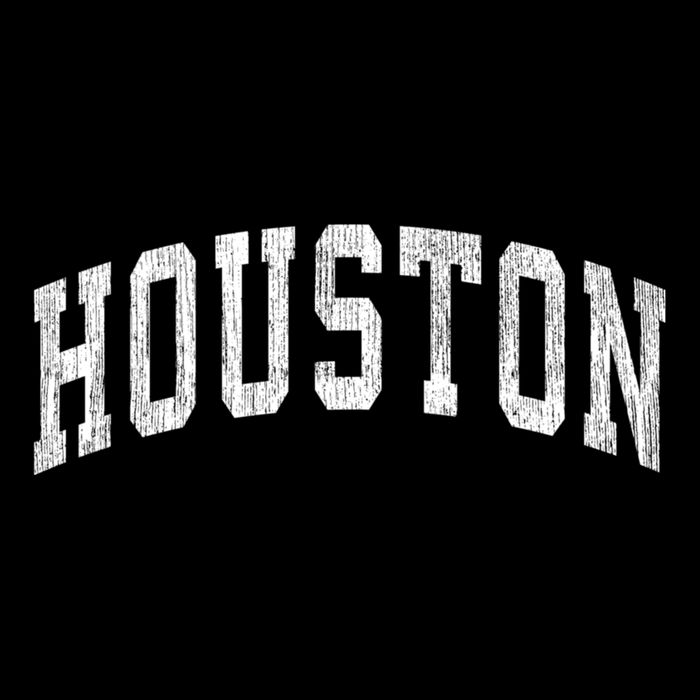 Houston Texas Tx Vintage Athletic Sports Design Bucket Hat