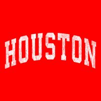 Houston Texas Tx Vintage Athletic Sports Design Toddler T-Shirt