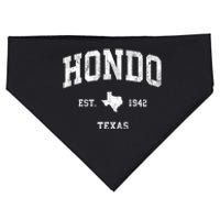 Hondo Texas Tx Vintage Athletic USA-Made Doggie Bandana