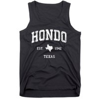 Hondo Texas Tx Vintage Athletic Tank Top