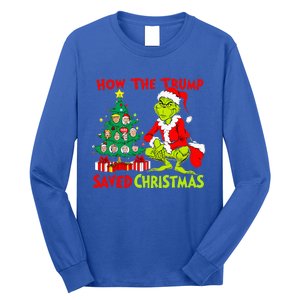 How The Trump Saved Christmas Trump Christmas 2024 Long Sleeve Shirt