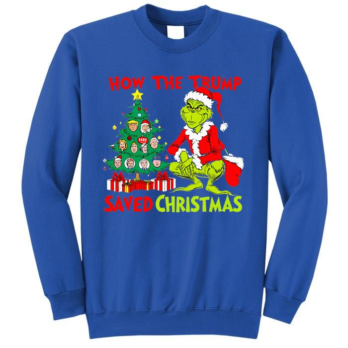 How The Trump Saved Christmas Trump Christmas 2024 Sweatshirt