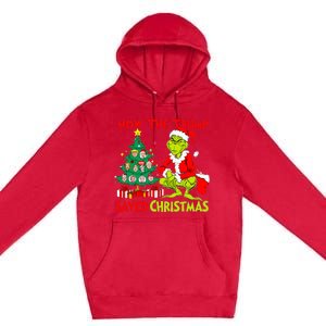 How The Trump Saved Christmas Trump Christmas 2024 Premium Pullover Hoodie