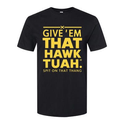 Hawk Tuah T Softstyle® CVC T-Shirt