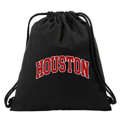 Houston Texas Throwback Design Print Htown Classic Drawstring Bag