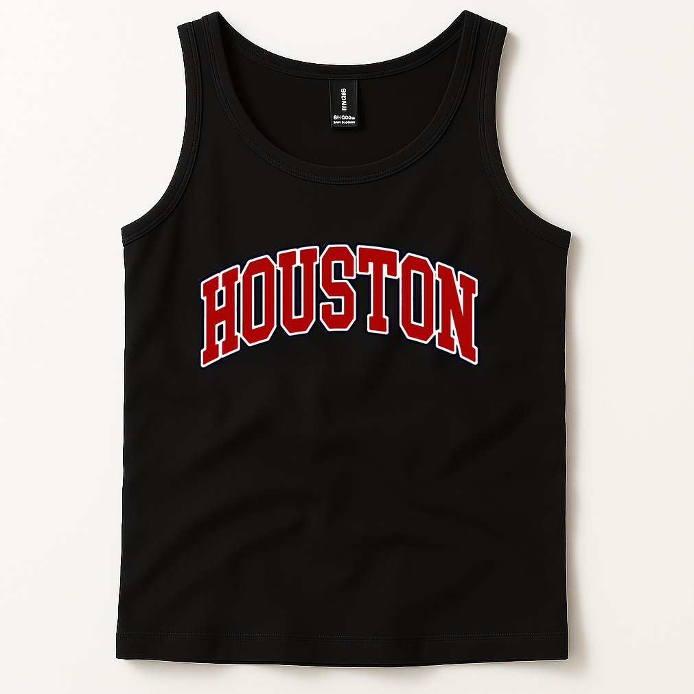 Houston Texas Throwback Design Print Htown Classic Tank Top