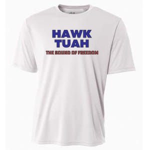 Hawk Tuah The Sound Of Freedom Cooling Performance Crew T-Shirt