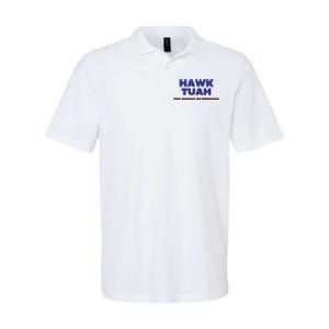 Hawk Tuah The Sound Of Freedom Softstyle Adult Sport Polo