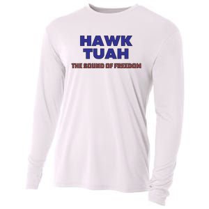 Hawk Tuah The Sound Of Freedom Cooling Performance Long Sleeve Crew