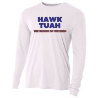 Hawk Tuah The Sound Of Freedom Cooling Performance Long Sleeve Crew