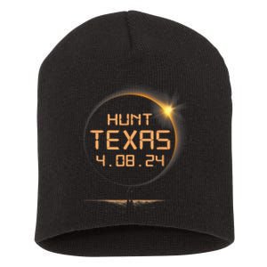 Hunt Texas Tx Total Solar Eclipse April 8 2024 48 Short Acrylic Beanie