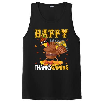 Happy Thanksgaming Thanksgiving Turkey Playing Video Game Gift PosiCharge Competitor Tank