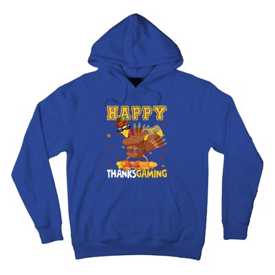 Happy Thanksgaming Thanksgiving Turkey Playing Video Game Gift Hoodie