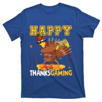 Happy Thanksgaming Thanksgiving Turkey Playing Video Game Gift T-Shirt