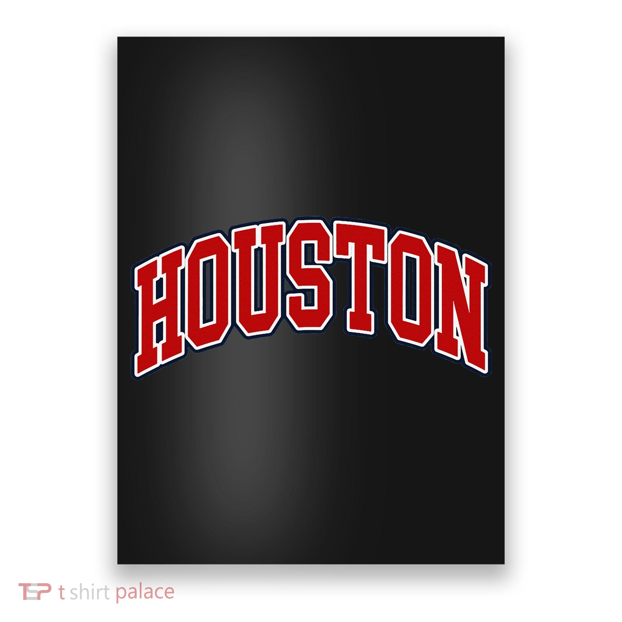 Houston Texas Throwback Design HTown Classic Poster