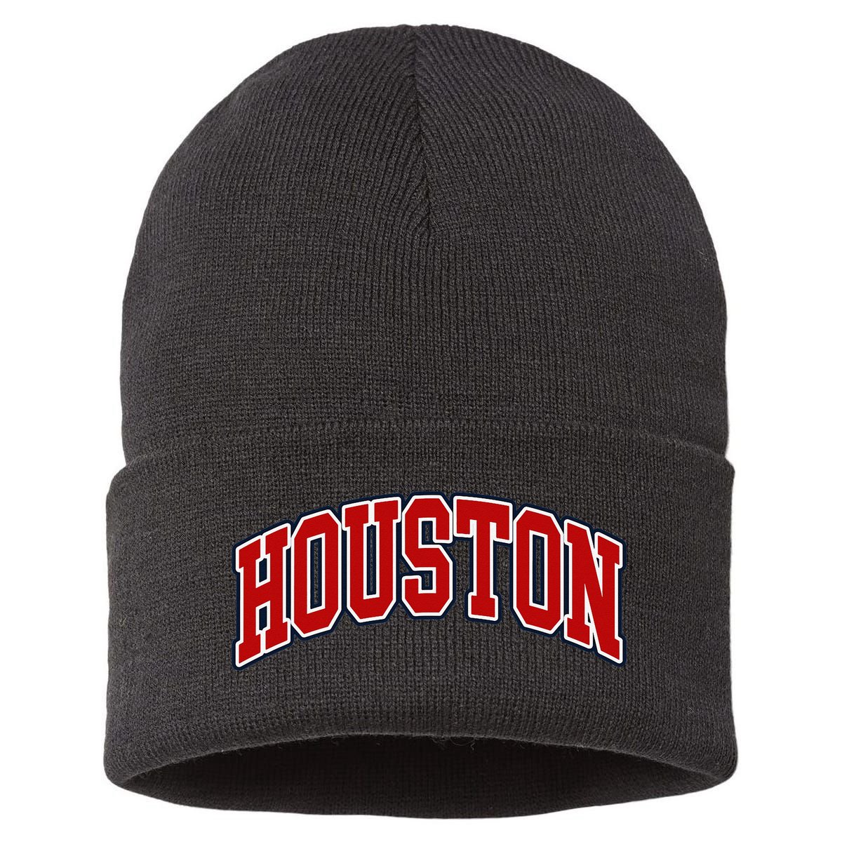 Houston Texas Throwback Design HTown Classic Sustainable Knit Beanie