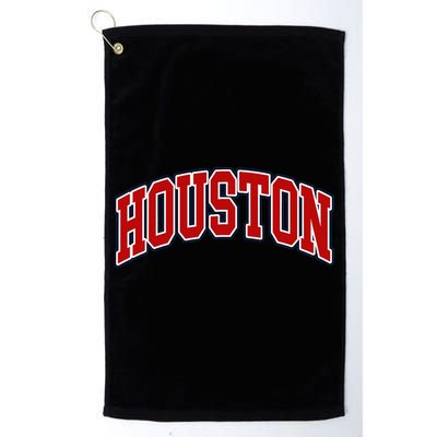 Houston Texas Throwback Design HTown Classic Golf Towel