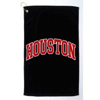 Houston Texas Throwback Design HTown Classic Golf Towel