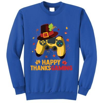 Happy Thanksgaming Thanksgiving Video Game Controller Gift Sweatshirt