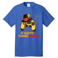 Happy Thanksgaming Thanksgiving Video Game Controller Gift Tall T-Shirt