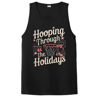 Hooping Through The Holidays Basketball Hoop Christmas Tree PosiCharge Competitor Tank