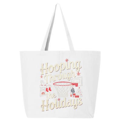 Hooping Through The Holidays Basketball Hoop Christmas Tree 25L Jumbo Tote