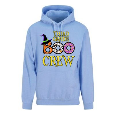 Halloween Teacher Third Grade Boo Crew Cute Gift Unisex Surf Hoodie