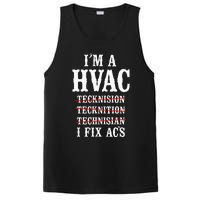 Hvac Technician Tech Vintage IM A Hvac Tecknision PosiCharge Competitor Tank