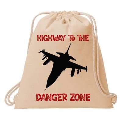 HIGHWAY TO THE DANGER ZONE Drawstring Bag