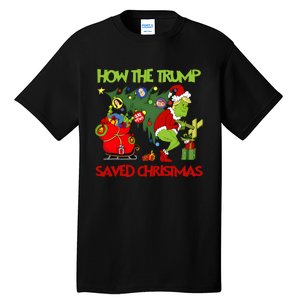 How The Trump Saved Christmas Tall T-Shirt