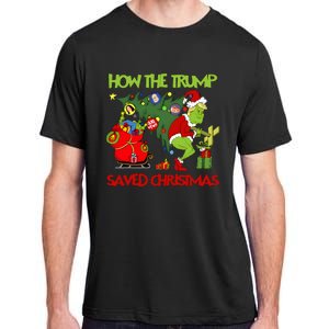 How The Trump Saved Christmas Adult ChromaSoft Performance T-Shirt