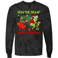 How The Trump Saved Christmas Tie-Dye Long Sleeve Shirt