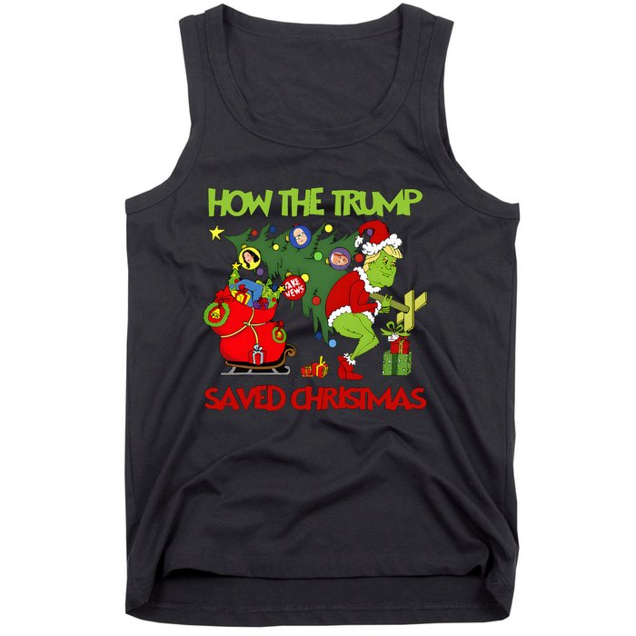 How The Trump Saved Christmas Tank Top