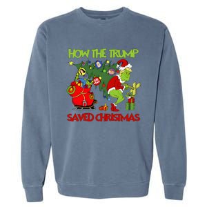 How The Trump Saved Christmas Garment-Dyed Sweatshirt