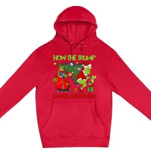 How The Trump Saved Christmas Premium Pullover Hoodie