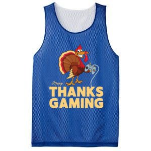 Happy Thanksgaming Thanksgiving Turkey Video Game Great Gift Mesh Reversible Basketball Jersey Tank