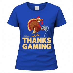 Happy Thanksgaming Thanksgiving Turkey Video Game Great Gift Women's T-Shirt