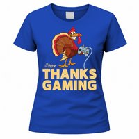 Happy Thanksgaming Thanksgiving Turkey Video Game Great Gift Women's T-Shirt