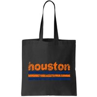 Houston Texas Three Stripe Vintage Weathered Bag