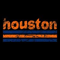 Houston Texas Three Stripe Vintage Weathered Bag