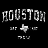 Houston Texas Tx Vintage Athletic Sports Kids Hoodie