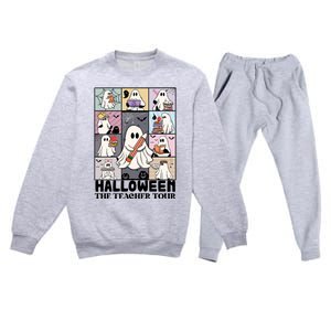 Halloween The Teacher Premium Crewneck Sweatsuit Set