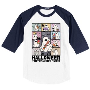 Halloween The Teacher Baseball Sleeve Shirt