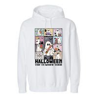 Halloween The Teacher Garment-Dyed Fleece Hoodie