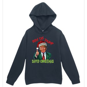 How The Trump Saved Christmas Funny Trump Christmas Urban Pullover Hoodie