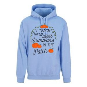 Halloween Teacher T I Teach The Cutest Pumpkins In The Patch Unisex Surf Hoodie