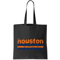 Houston Texas Three Stripe Vintage Weathered Bag