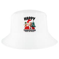 Happy Thanksgiving Trick Or Treat Funny Joe Biden Cool Comfort Performance Bucket Hat