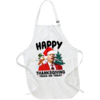 Happy Thanksgiving Trick Or Treat Funny Joe Biden Apron