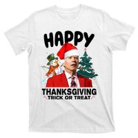 Happy Thanksgiving Trick Or Treat Funny Joe Biden T-Shirt